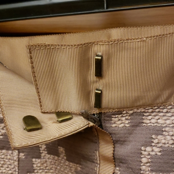 LOFT ANN TAYLOR PETITE TWO-TONED SKIRT SZ 2P - Picture 2 of 8